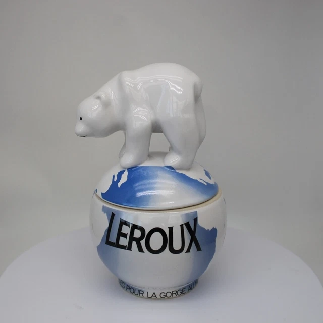 Caja Tenga Fauna Art Deco Estilo Art Nouveau Estilo Porcelana