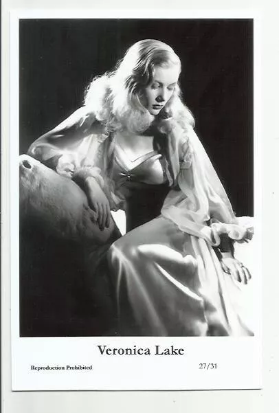 (B1) Veronica Lake Swiftsure Photo Postcard (27/31) Filmstar Pin Up Glamor