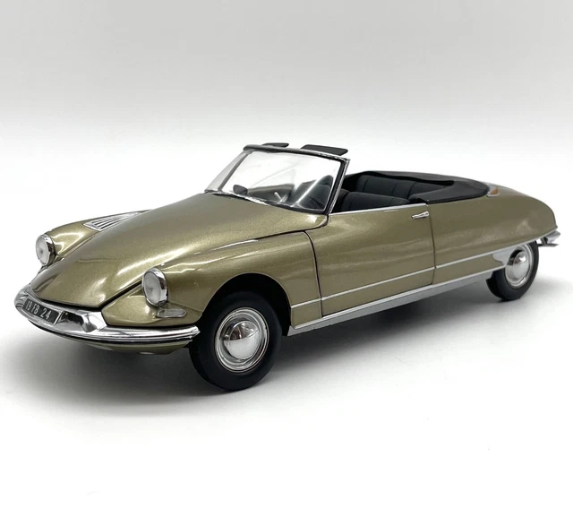 A62 1:18 NOREV 181563 Citroen Ds19 Ds 19 Cabriolet 1961 Metallic Sahara Grey Mib EUR 112,46 - FR
