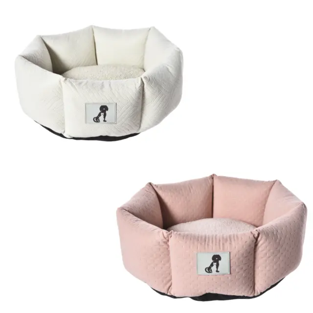All Pet Solutions Luna Fleece Lined Warm Luxury Dog Cat Bed Washable