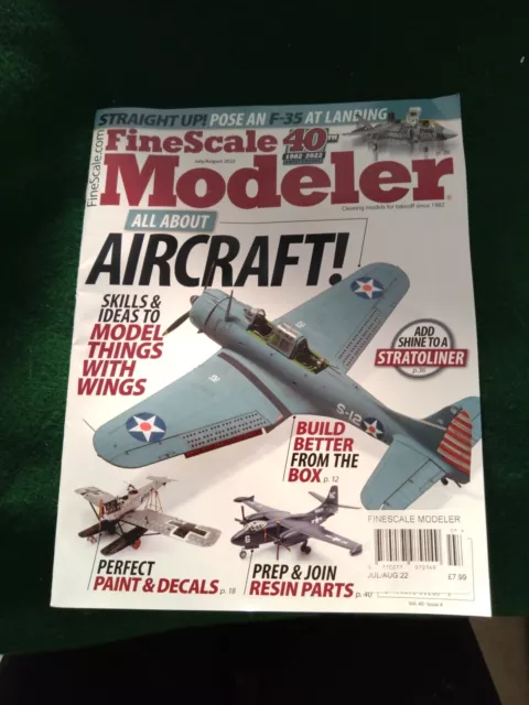 fine scale modeller magazine JulyAug 2022 Aircraft