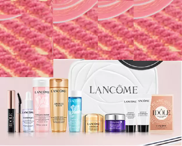 LANCOME Skincare/Cosmetic Gift Set - 11 Items Perfume Absolue Light cream 5ml