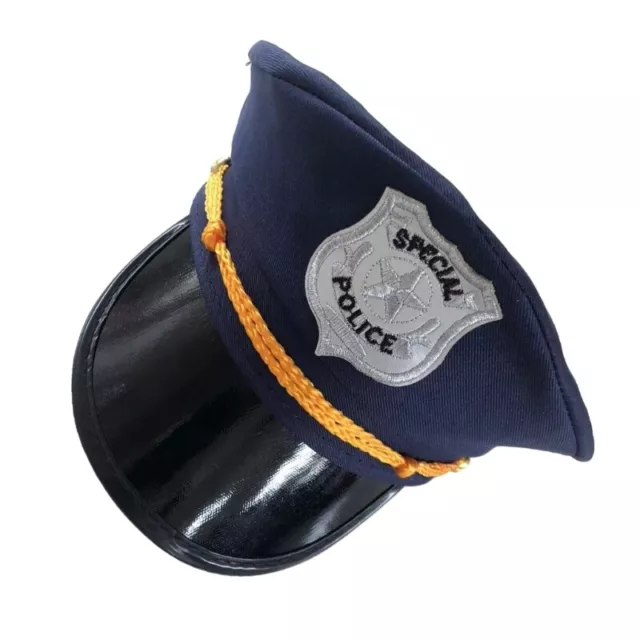 ADULT COSPLAY POLICES Hat Octagonal Hat Halloween Carnivals Hat £6.85 ...