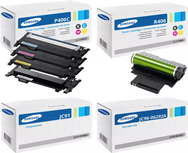 Original Toner für Samsung CLT-P406C CLT-K406S CLT-C406S CLT-M406S CLT-Y406S