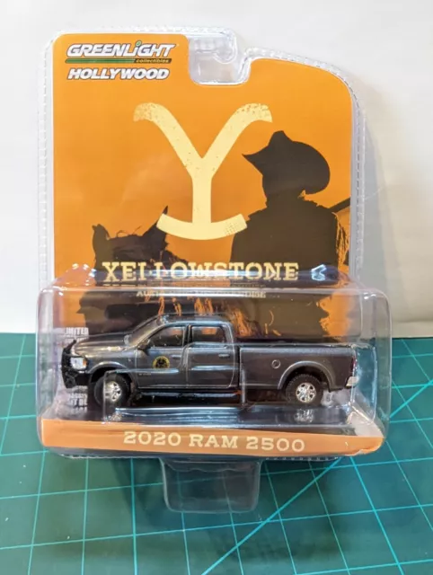 GREENLIGHT 1:64 YELLOWSTONE 2020 RAM 2500 SERIES 39  44990F Limited Edition