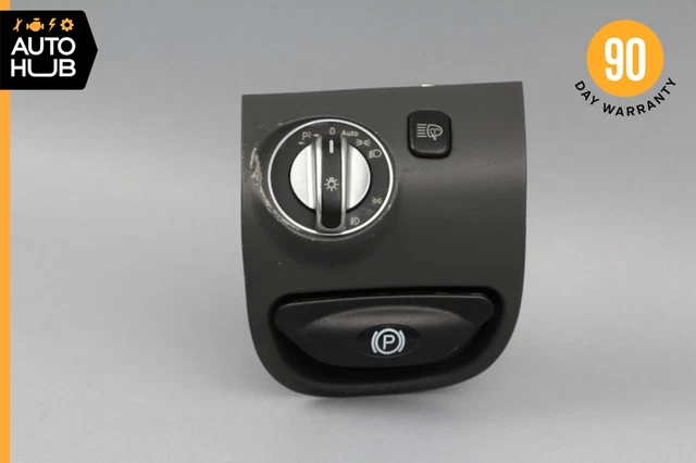 03-12 Mercedes R230 SL500 SL550 SL55 AMG Headlight Control Switch Charcoal OEM
