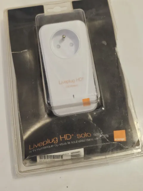 ORANGE LIVEPLUG HD+ DUO 500 Mbit Kit 2 CPL Orange avec (2 câbles neuf ) EUR  49,90 - PicClick FR