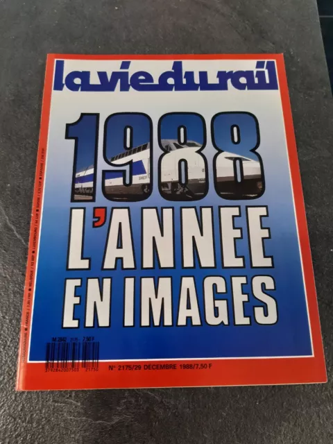 SNCF Revue La Vie Du Rail Numéro 2175 : L'année 1988 en image