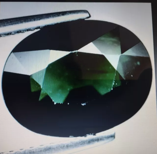 6,71CT! Tourmaline Verte  -Clarté Vs (Mozambique)   *Non Traitée*