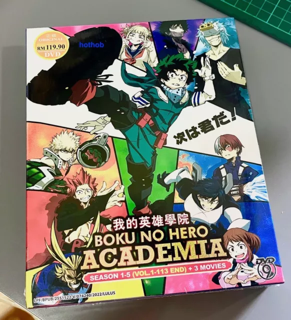 ENGLISH DUBBED Boku no Hero Academia SEASON 6 (Vol.1-25 End) DVD All Region