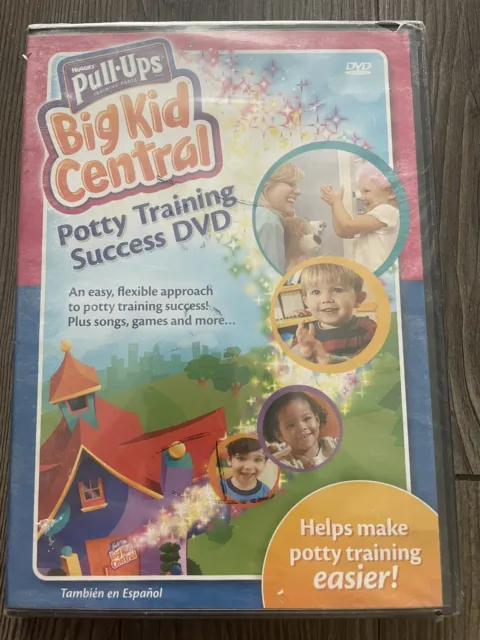 Huggies Pull-Ups Big Kid Central Potty Training Success DVD - Free Shipping