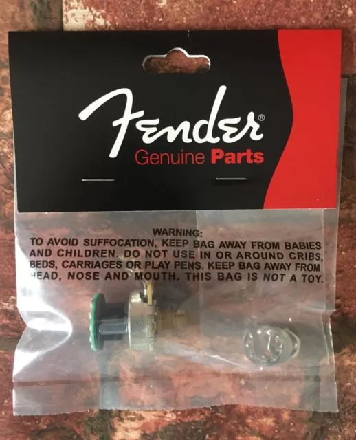 Fender USA S-1™ Switch 500K Potentiometer, Switching Volume Pot, Split Shaft