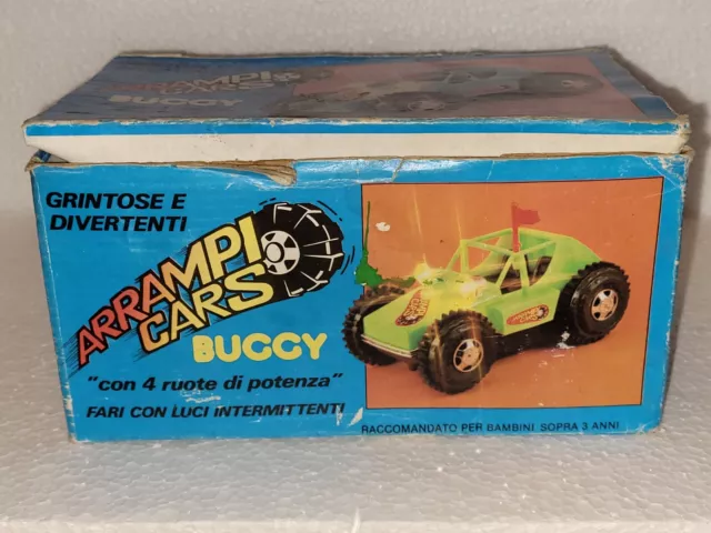 Arrampicars buggy macchina rara anni 80 con scatola Non Funzionante
