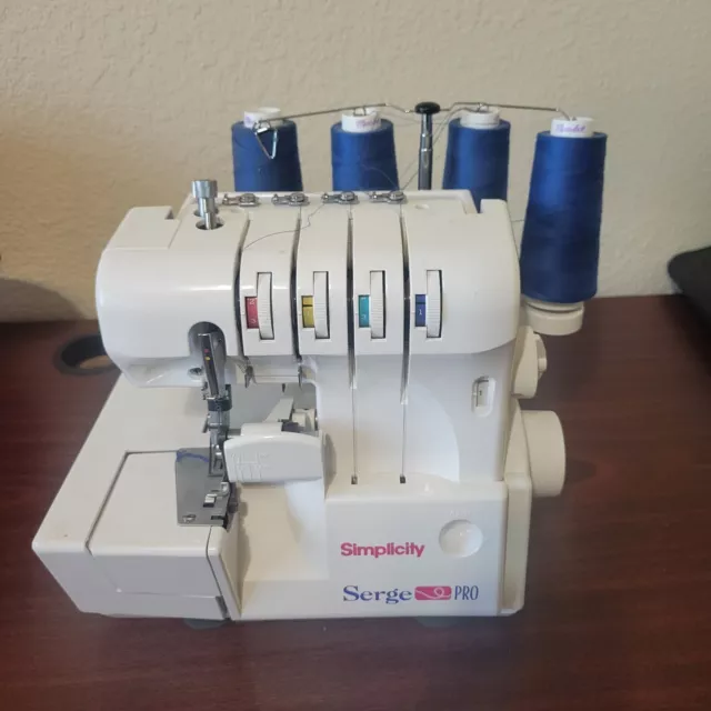 SIMPLICITY Serge Pro Serger Sewing Machine SW432 No Cord