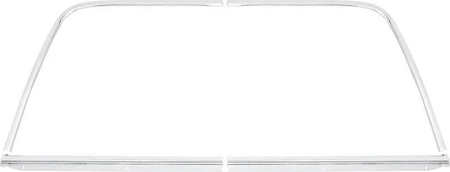 1968-74 Chevy II Nova; Rear Window Molding Set; 2 Door Coupe