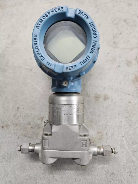 Rosemount 3051S2CD2A2B12A1BB4C1K1L4M5P1Q4Q8T1 Pressure Transmitter 0 to 18 INH2O