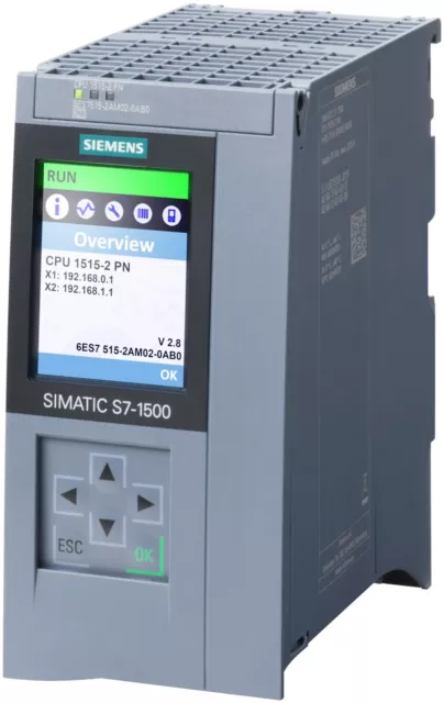 Siemens Simatic S7 Cpu 1515-2 Pn 6Es7 515-2Am02-0Ab0 Fs:3  S7-1500 #B1