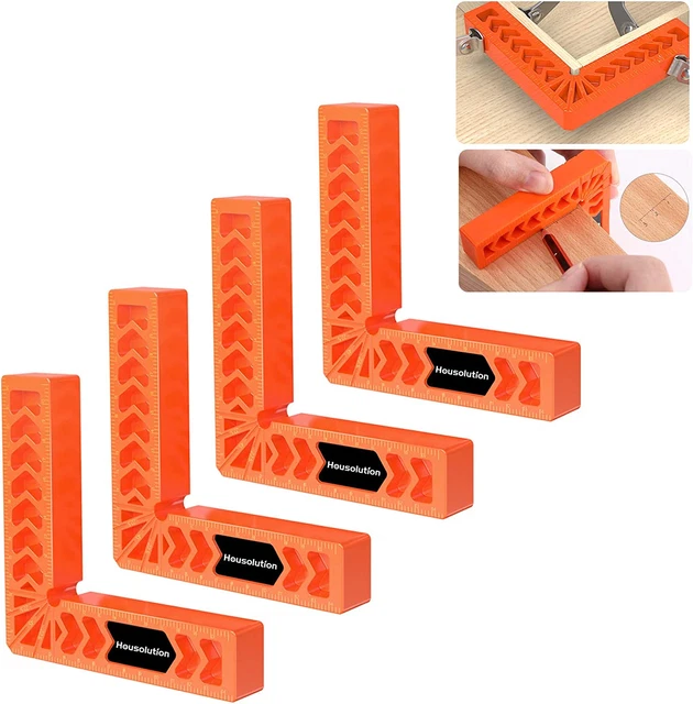 Housolution Piastre Di Posizionamento Di 90 Gradi, 4 Pollici/9,9cm - 9