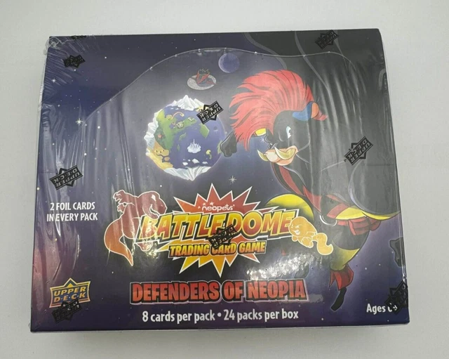 NEW Sealed Neopets TCG Booster Box - Defenders Of Neopia Set, 24 Packs, 192  Cards Total (2024 Upper Deck)