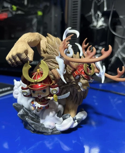 STATUE COLLECTION FIGURINE Chopper Wano Onigashima ONE PIECE 14 cm avec