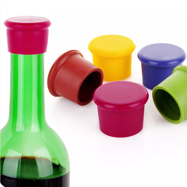 Bouchon de bouchon de bouteille de couverture de bière de vin de silicone