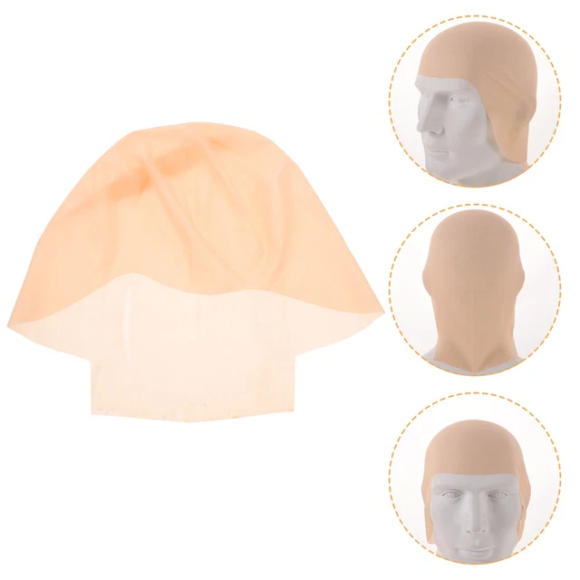 Peluca de juego de rol reutilizable con gorra calva accesorios profesionales medias Miss Child
