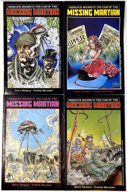 SHERLOCK HOLMES COMICS in the Case of the Missing Martian Malibu 1993 ...