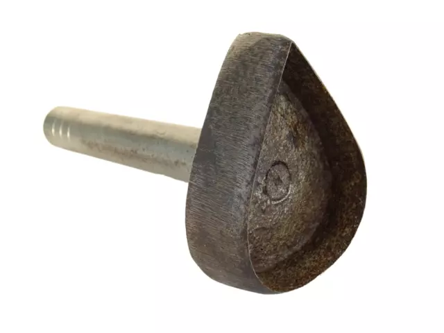 Millinery Old Tool Iron Leaf Fabric Leaf Punch-Cutter Antique 508 Grams