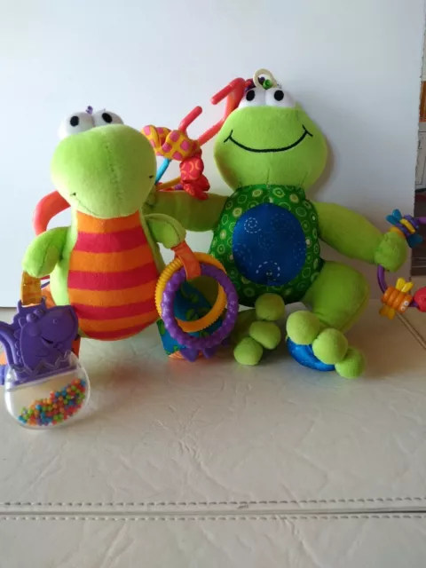 Lamaze Baby Pram Sensory Frog & Dragon Toys