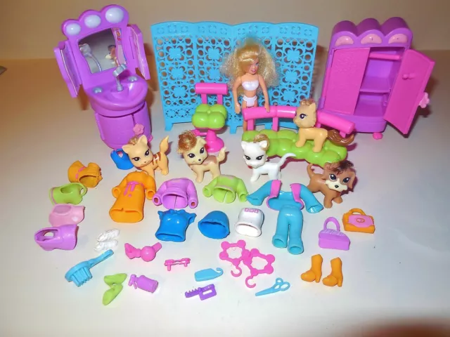 Polly Pocket Totally Trendy Pets Jungle Tails Polly Playset ドール 人形 フィギュア 