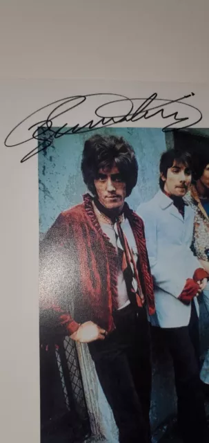 Roger Daltrey Autograph Signed Photo The Who %100 Real 2