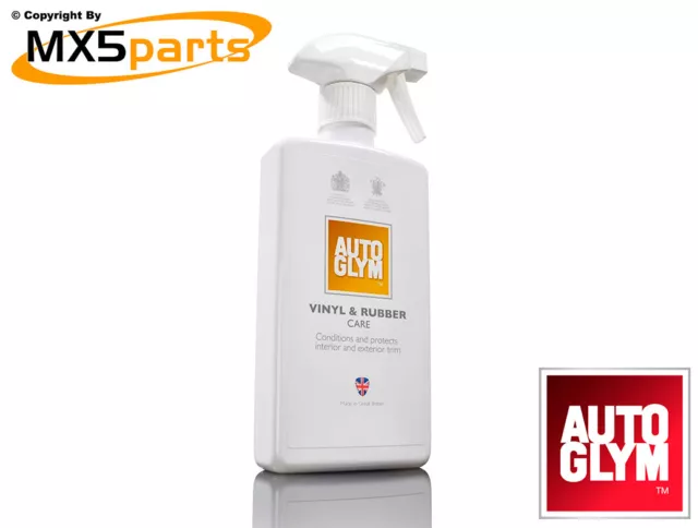 Autoglym Vinyl & Rubber Care, 500ml Dashboard Interior Trim & Bumper Protector