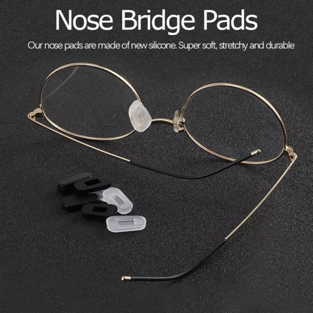 Silicone Teardrop Nose Pads For Glasses