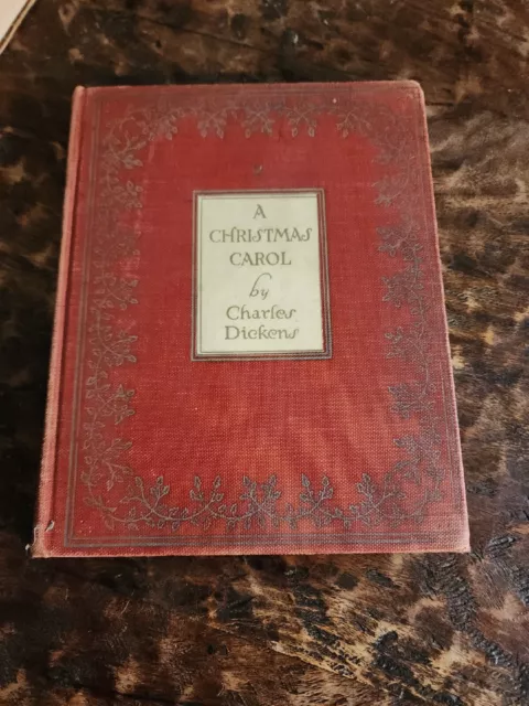 A Christmas Carol By Charles Dickens 1938 Jon C. Winston Company