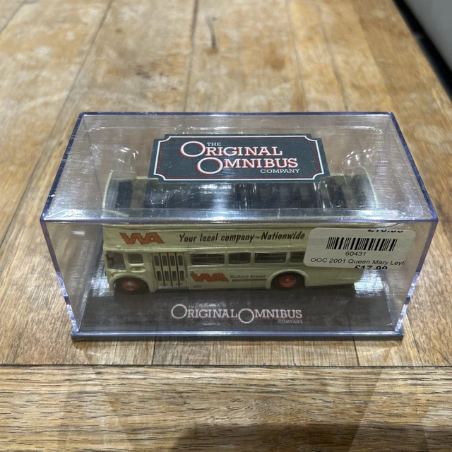 OOC 176 Leyland PD3 Queen Mary Open Top Bus Wallace Arnold Box