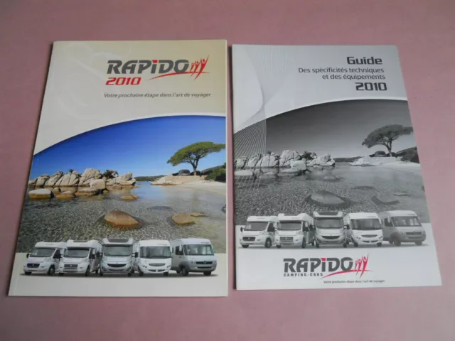 RAPIDO brochure catalogue documentation gamme CAMPING-CARS édition 2010