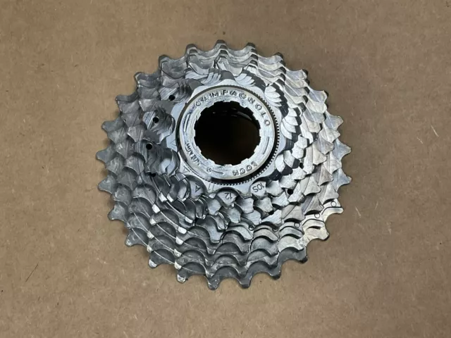 Campagnolo Record Ultra Drive 10 Speed Cassette 11-25 Titanium WORN cogs