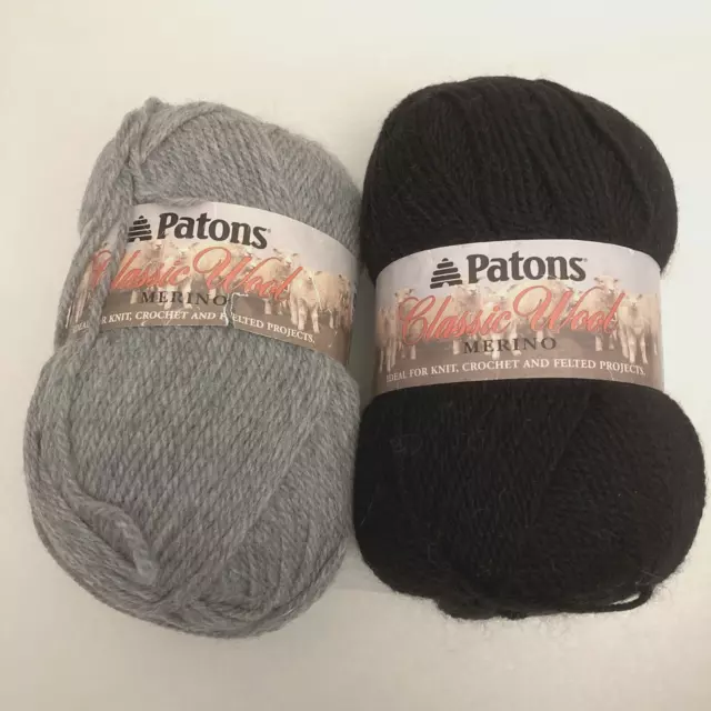 Patons Classic Wool Yarn, Navy Blue