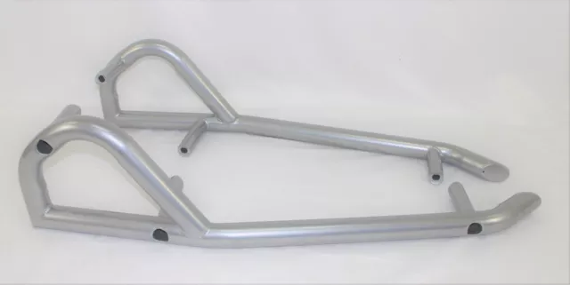 2014 - 2021 Polaris RZR 1000 900  side nerf bars rock sliders rock guards silver