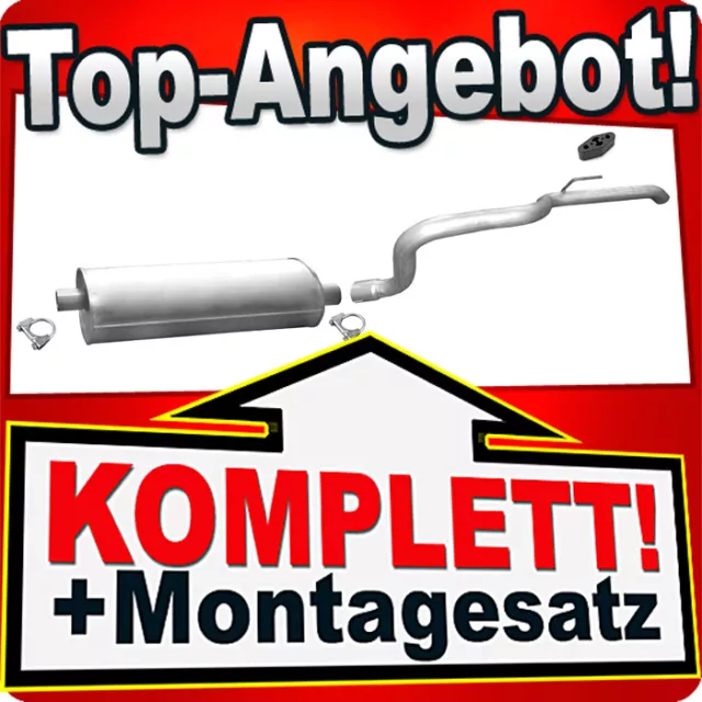 Auspuff für JEEP GRAND CHEROKEE II 3.1 TD 4.7 V8 4x4 Auspuffanlage