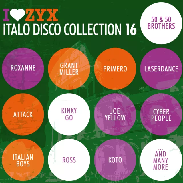 CD Zyx Italo Disco Collection 16 von Various Artists 3CDs