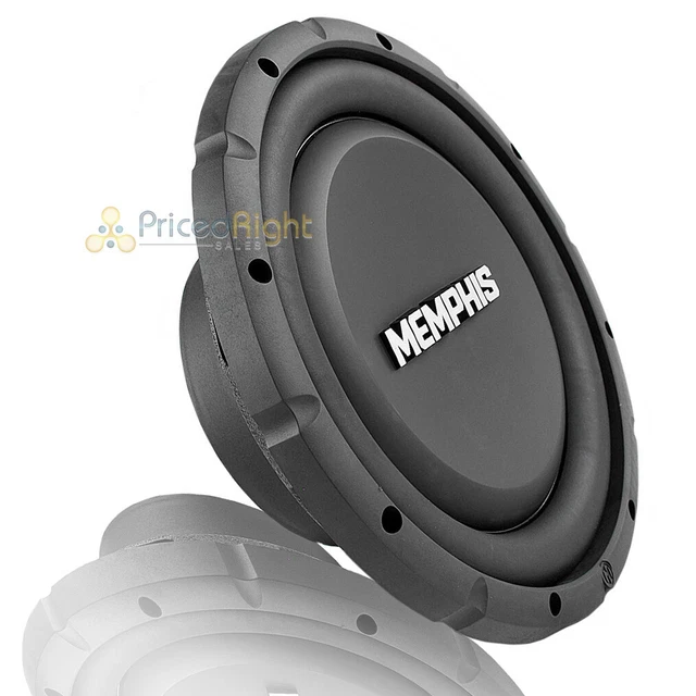 Memphis 10" Subwoofer Shallow 500W Max Single 4 Ohm Power Reference Srxs1040
