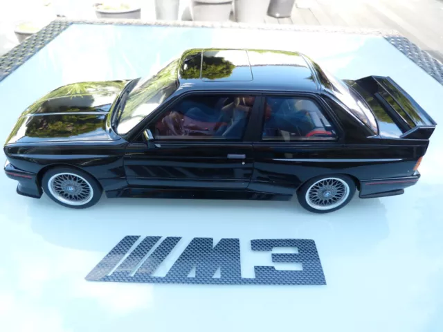 BMW M3 E30 Sport Evo 1/12 OTTO G023 + boites !