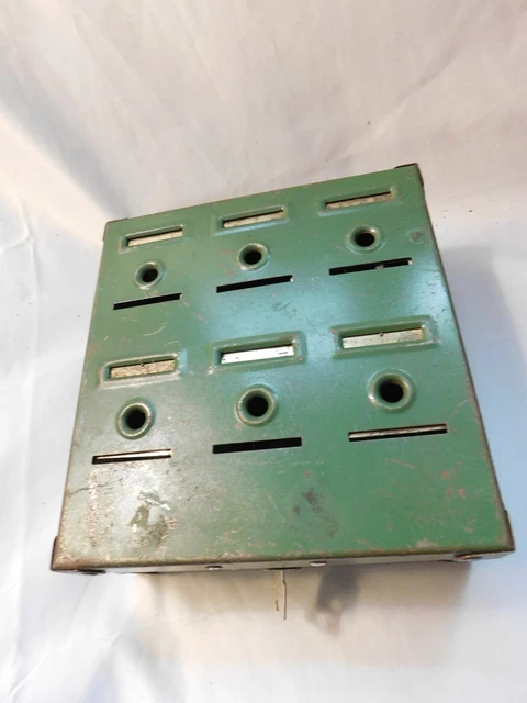 Home Budget Bank Tudor Metal Products with Compartments and Key