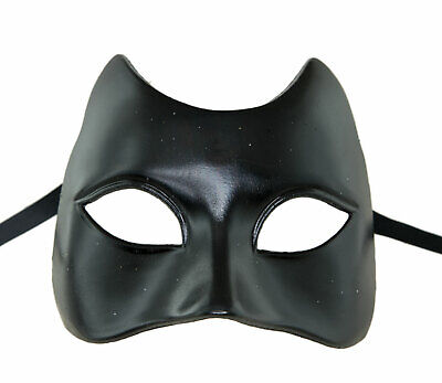 Mask from Venice Cat Black for Child Carnival Fancy Dress Venetian 22648 v35