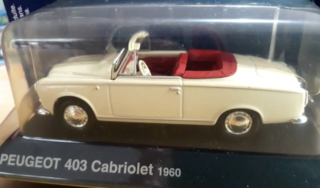 NOREV Peugeot 403 Miniature - Bleu - Voiture De Collection Jouet - Occasion
