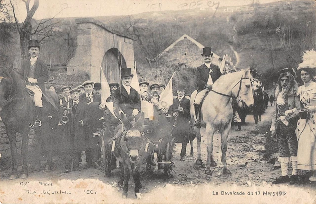 Cpa 60 Blaincourt Les Precy / Cavalcade 1912