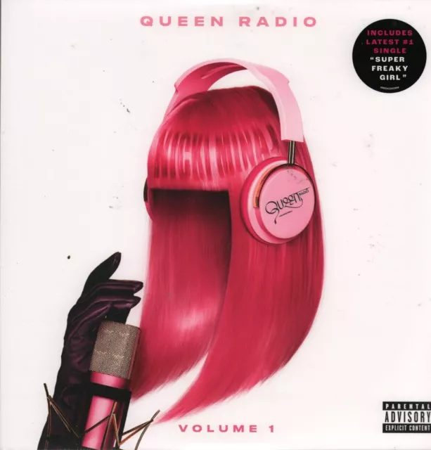 Nicki Minaj Queen Radio: Volume 1 triple LP vinyl Europe Island 2023 3LP set in