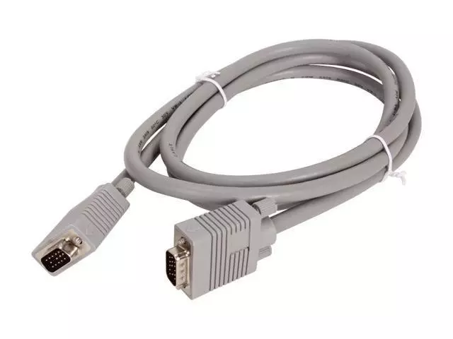 Cables to Go CTG 16751 SXGA HD15 M/M Monitor Cable Gray 6FT Male/Male C2G