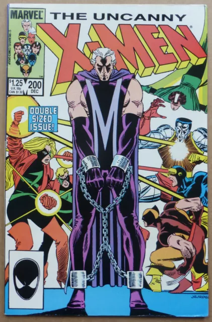 The Uncanny X-Men #200, Double Size Issue, "The Trial Of Magneto", Vf/Nm.